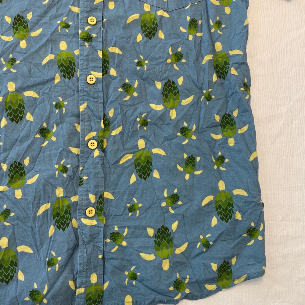 Salty Turtle Beer Co Button Up Shirt - Picture 8 of 11